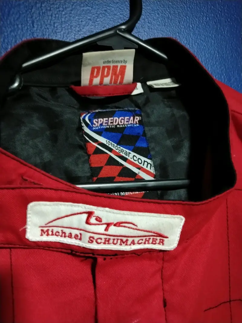 Chaqueta de carreras roja Michael Schumacher - 4