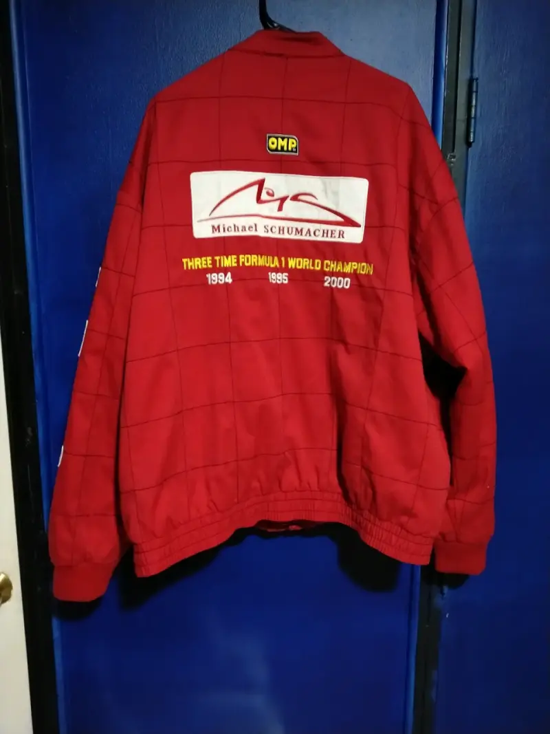 Chaqueta de carreras roja Michael Schumacher - 6