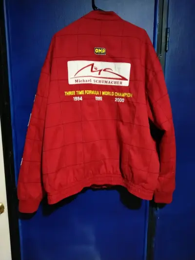 Chaqueta de carreras roja Michael Schumacher - miniatura 6