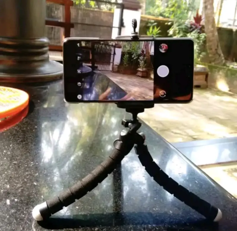 Trípode flexible para smartphone y cámara con control remoto - 3