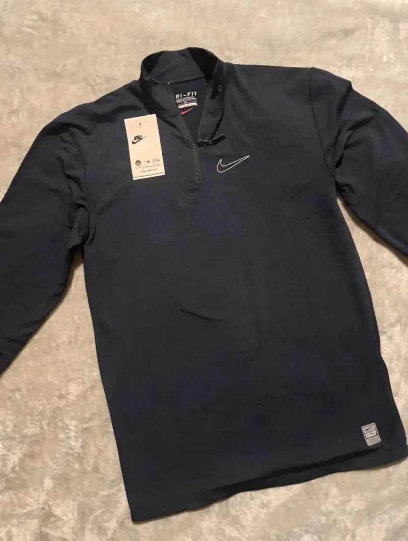 Polerón Nike Dri-Fit Pro azul marino - 2