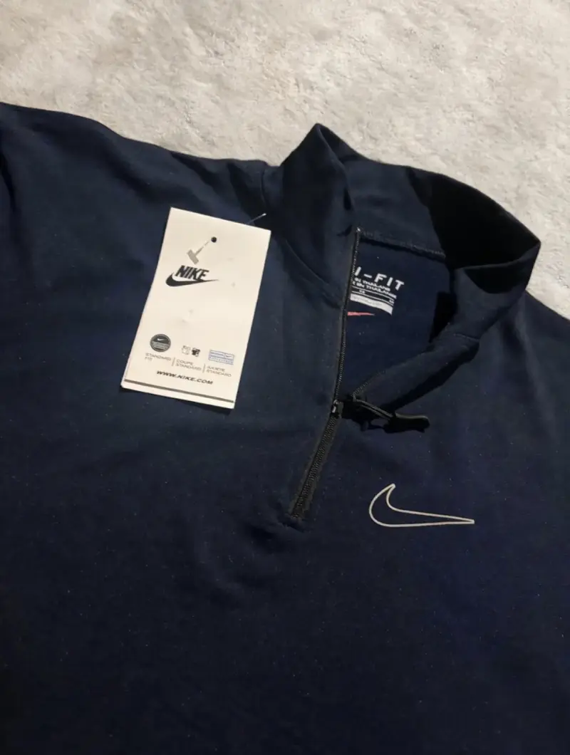 Polerón Nike Dri-Fit Pro azul marino - 3