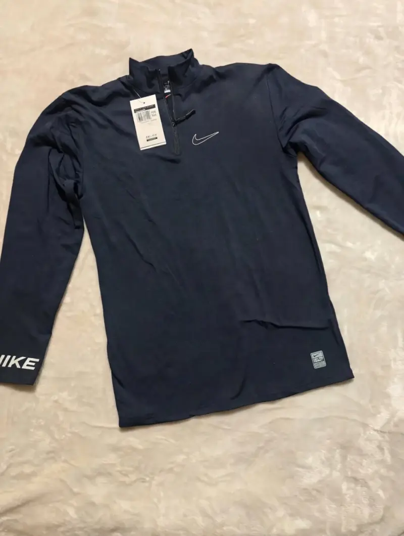 Polerón Nike Dri-Fit Pro azul marino - 5
