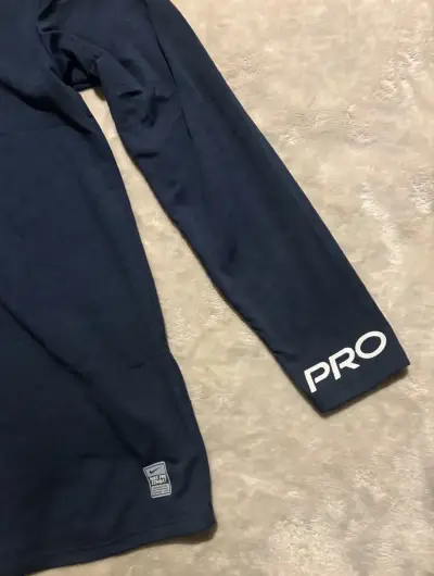 Polerón Nike Dri-Fit Pro azul marino - miniatura 6
