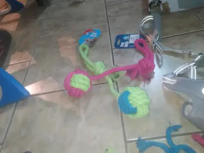 Juguetes para mascotas de cuerda y goma - miniatura 3