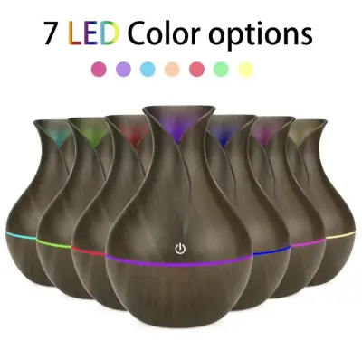 Humidificador difusor de aromas LED 7 colores - miniatura 4