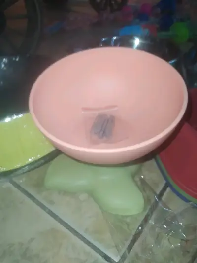 Plato de mascotas con pedestal - miniatura 2