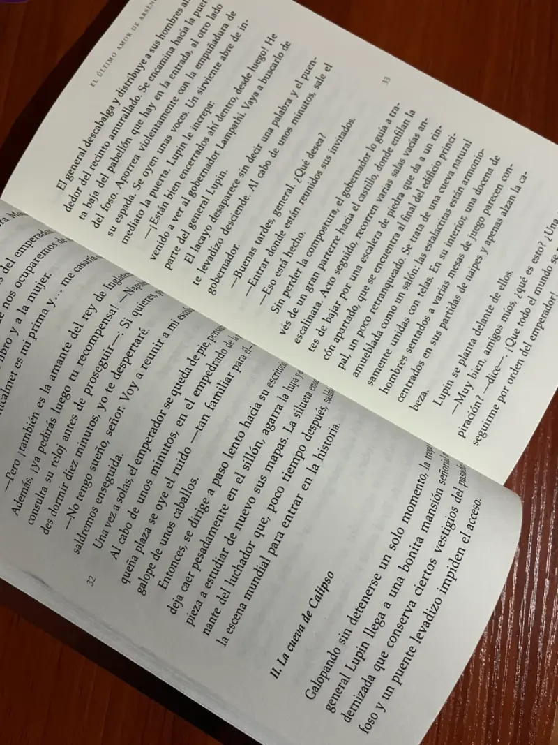 Libro 'El Último Amor de Arsène Lupin' de Maurice - 3