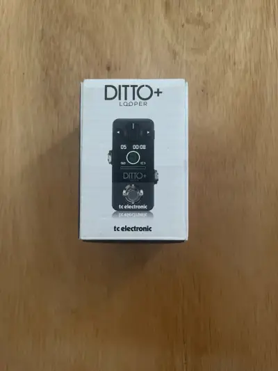 Pedal Looper Ditto+ TC Electronic como nuevo - miniatura 1
