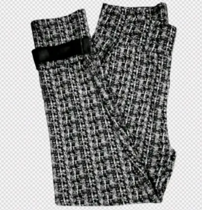 Calza con polar estilo tweed para mujer. - miniatura 1