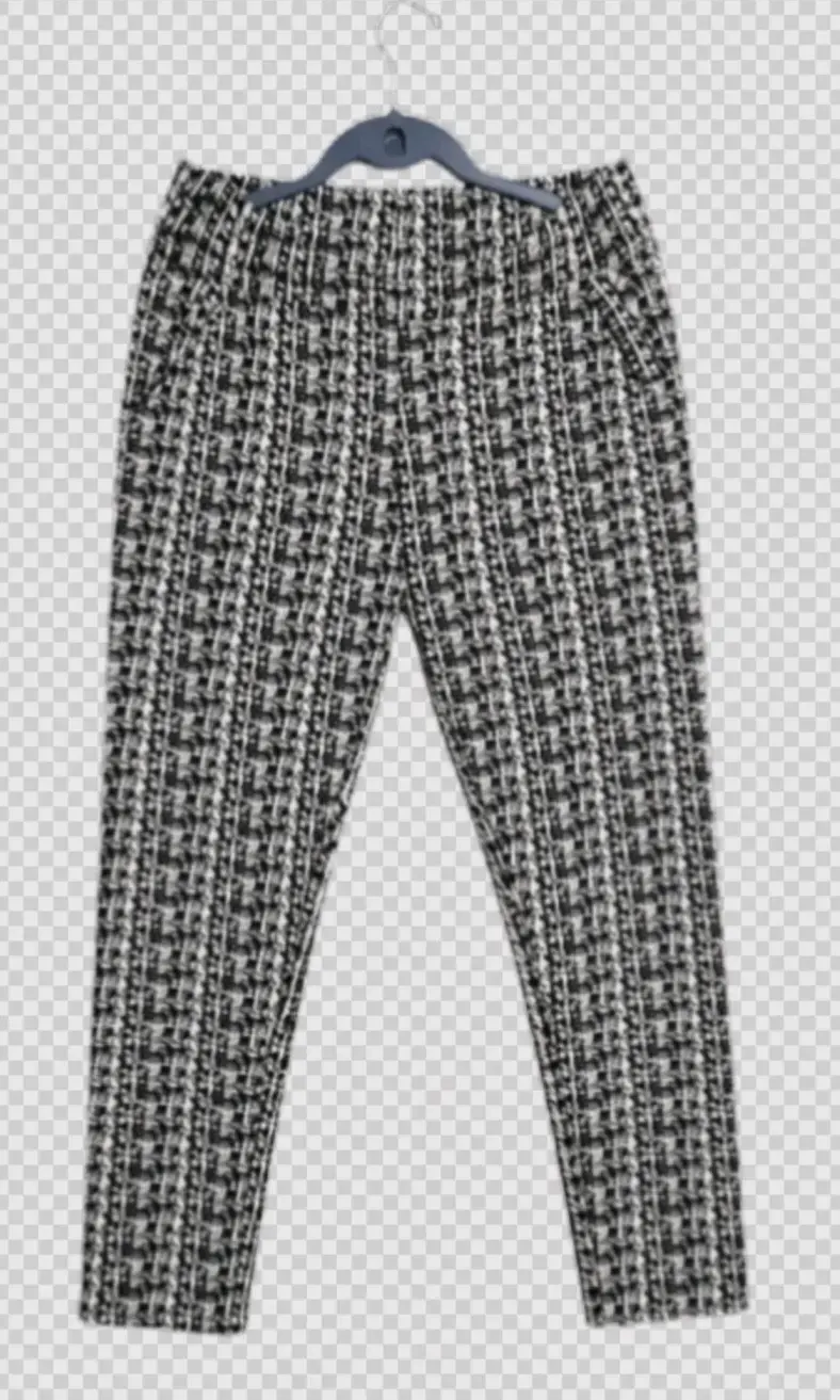 Calza con polar estilo tweed para mujer. - 2