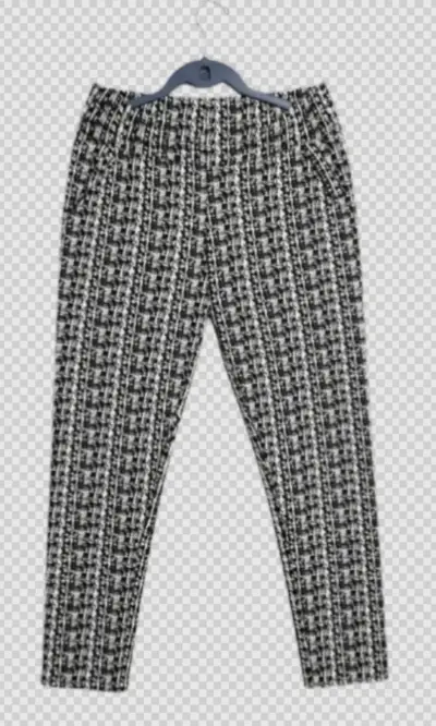 Calza con polar estilo tweed para mujer. - miniatura 2