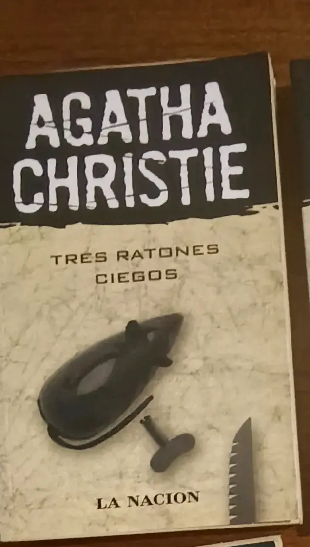 Libro 'Tres Ratones Ciegos' de Agatha Christie