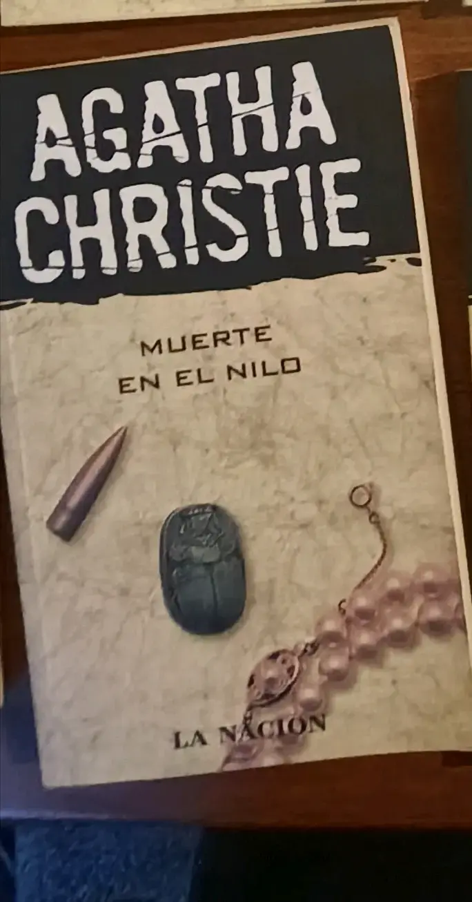 Libro 'Muerte en el Nilo' de Agatha Christie