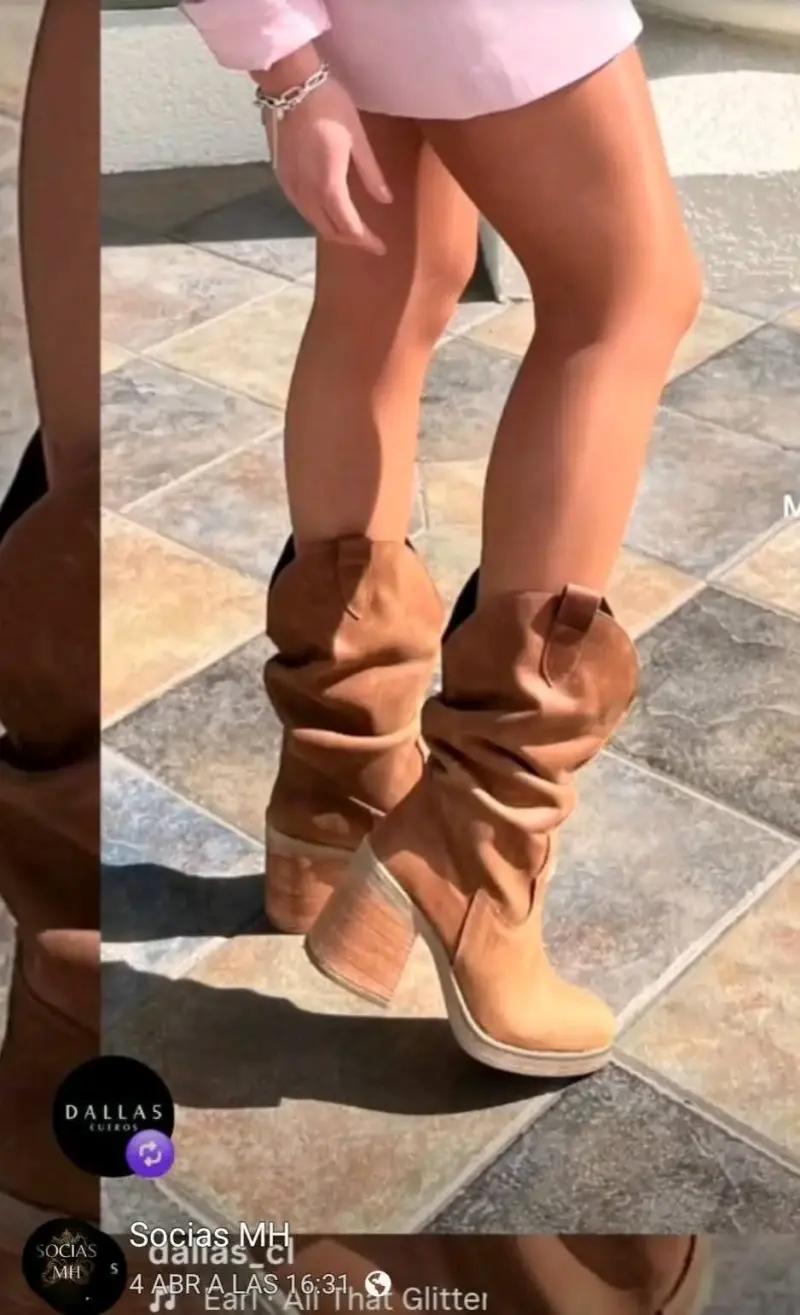 Botas de cuero marca Dallas - 1