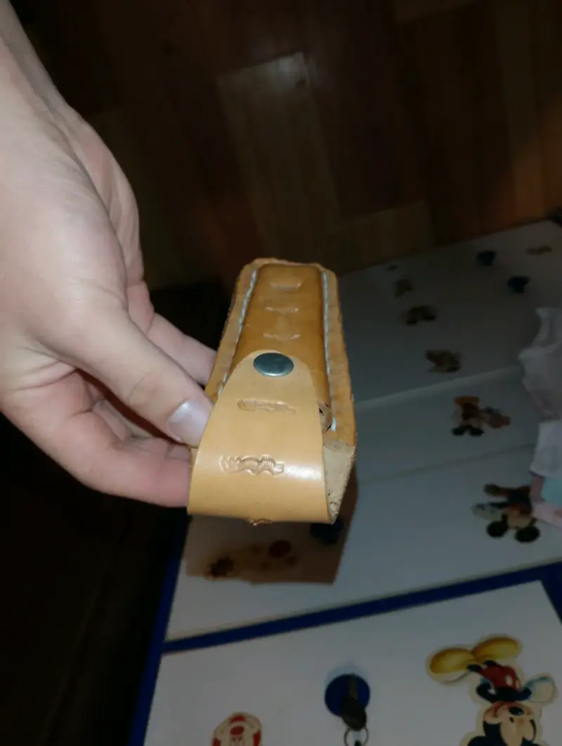 Funda de cuero para cuchillo con clip - 3