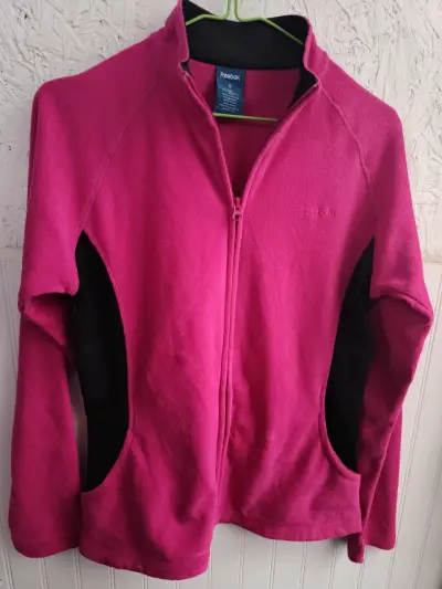 Chaqueta polar fucsia Reebok para mujer - miniatura 1