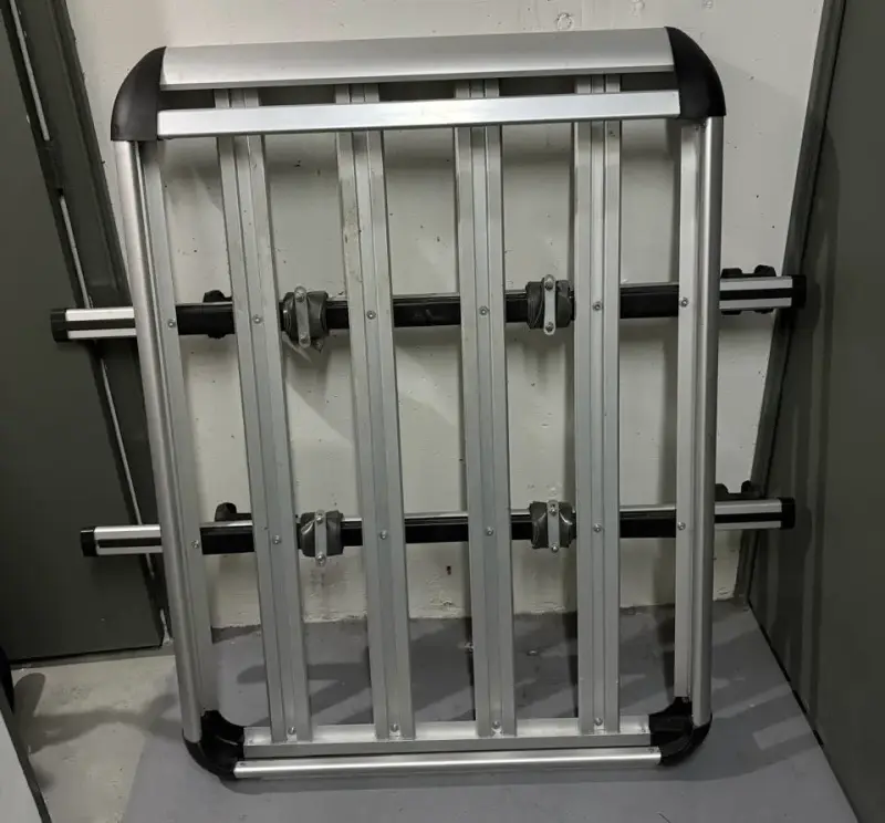 Parrilla de techo para auto de aluminio - 1
