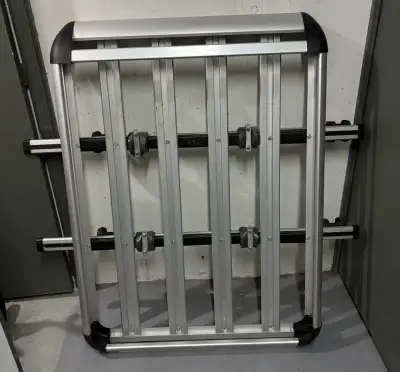 Parrilla de techo para auto de aluminio - miniatura 1