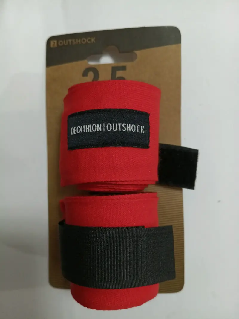 Vendas de Boxeo Rojas Decathlon Outshock