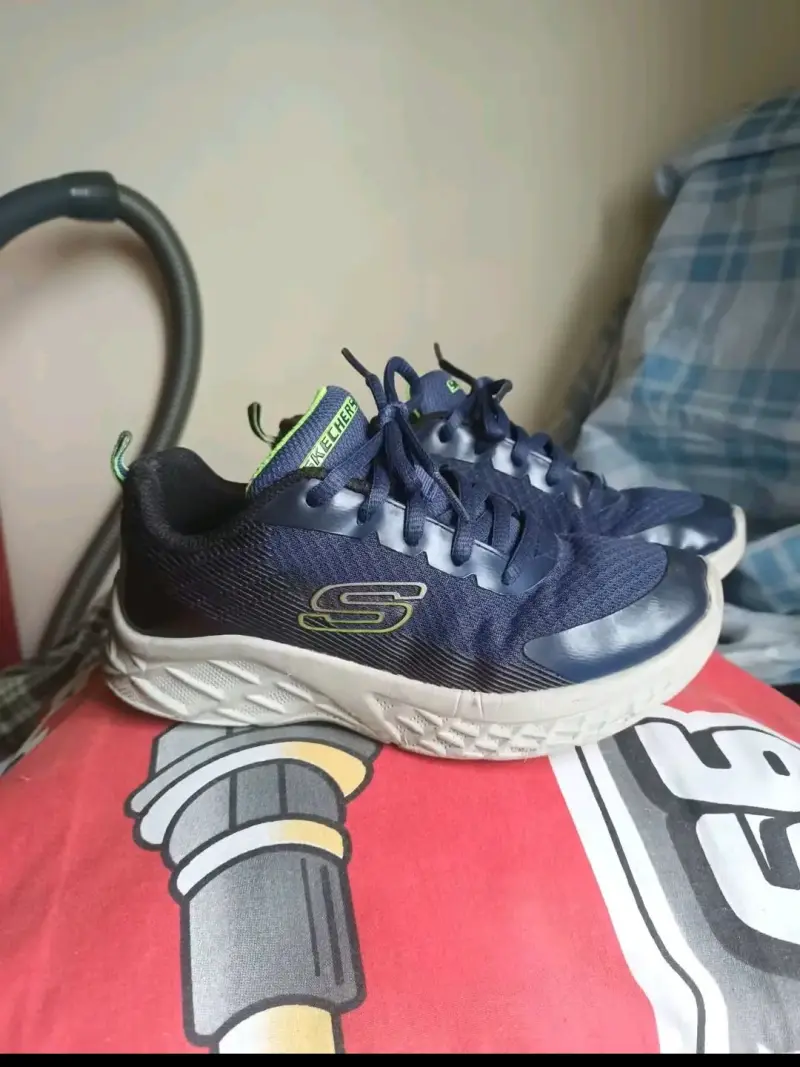 Zapatillas deportivas Skechers azul marino para hombre