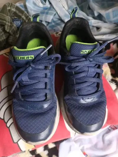Zapatillas deportivas Skechers azul marino para hombre - miniatura 2