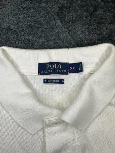 Polera Polo Ralph Lauren Blanca Talla XXL - miniatura 2