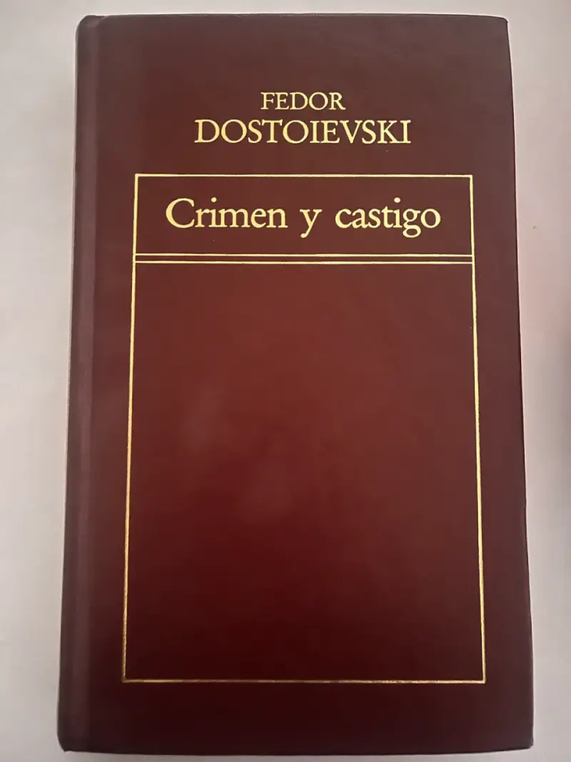 Libro Crimen y Castigo de Fedor Dostoievski - 1