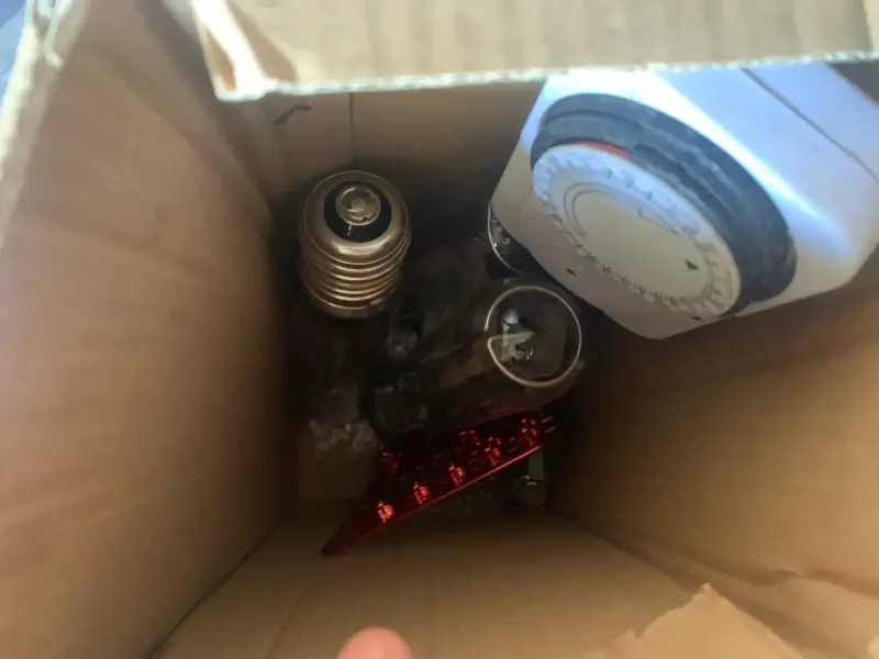 Kit de iluminación para cultivo interior con balastro y bombillas - 4