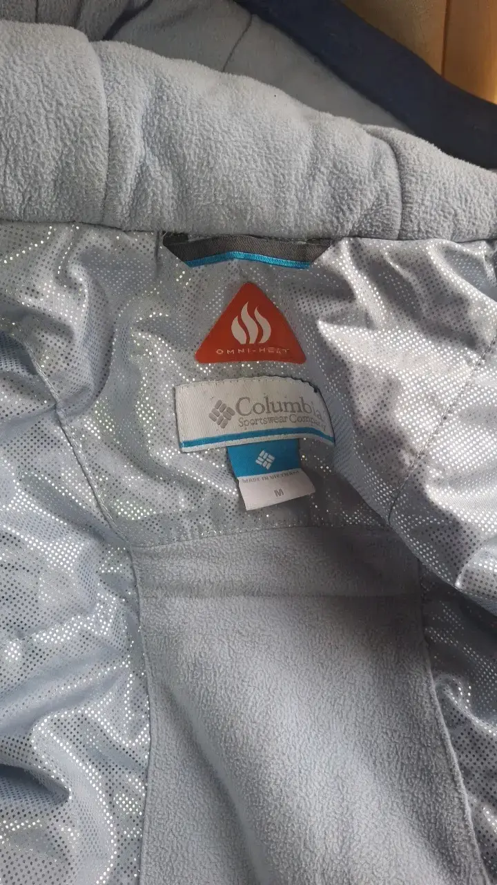 Chaqueta impermeable lila Columbia para niña - 5