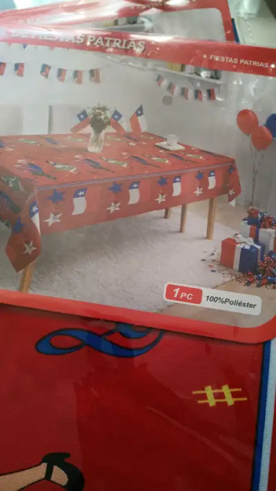 Set de Jarras y Manteles Fiestas Patrias Chile - miniatura 3