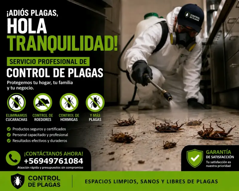 Servicio Profesional de Control de Plagas