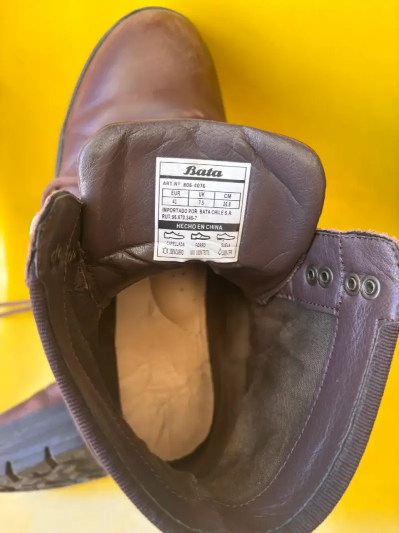 Botines hombre de cuero Bata - 2