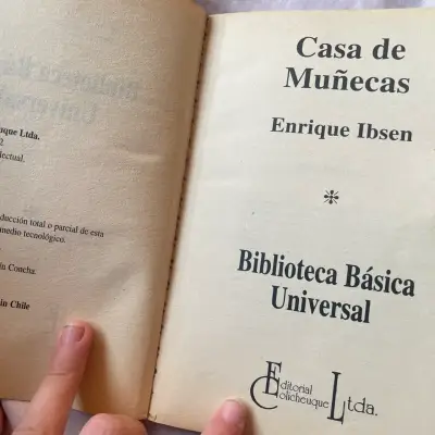 Libro Casa de Muñecas de Enrique Ibsen - miniatura 4