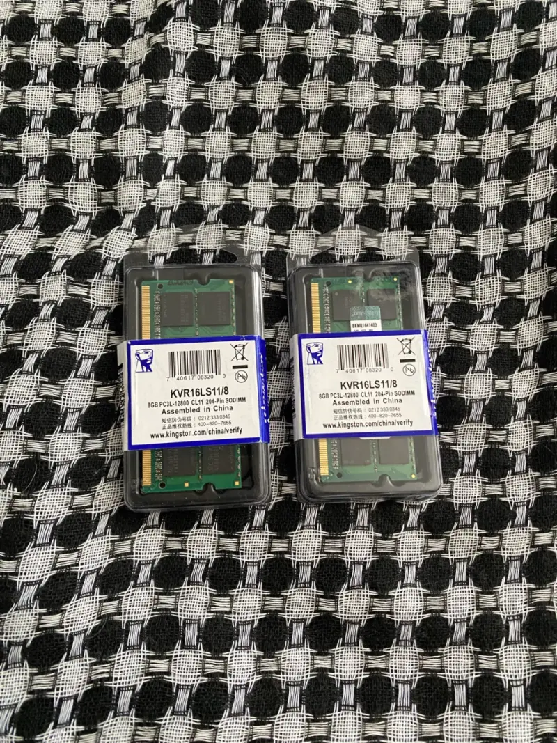 Kit de memorias DDR3L para laptop 2x8Gb - 2
