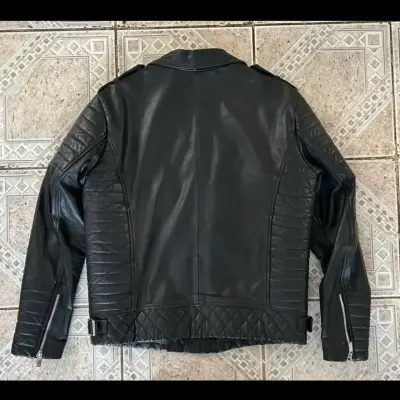 Chaqueta de cuero, Ramonera, Biker. - miniatura 2