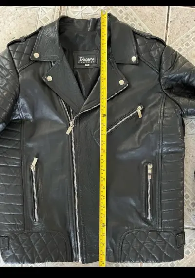 Chaqueta de cuero, Ramonera, Biker. - miniatura 3