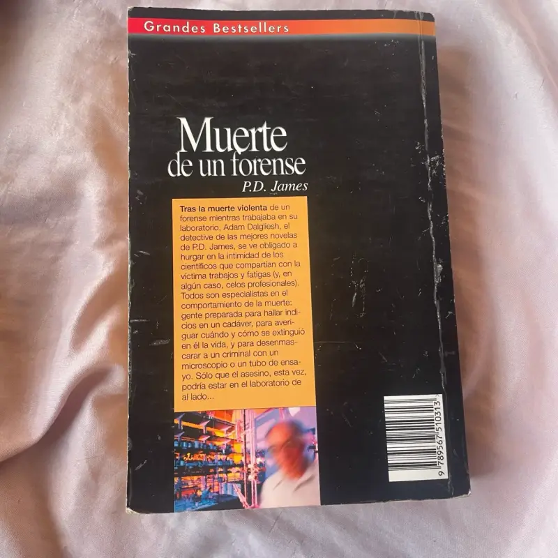 Libro 'Muerte de un Forense' de P.D. James - 3