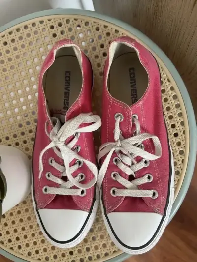 Zapatillas Converse rosadas clásicas mujer - miniatura 3