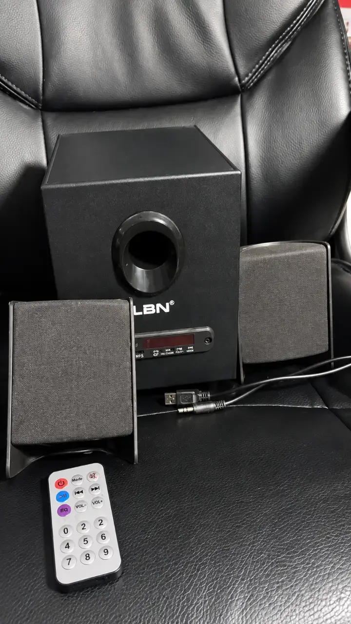 Mini Subwoofer para PC & Laptop (Bt & cable ) - 4
