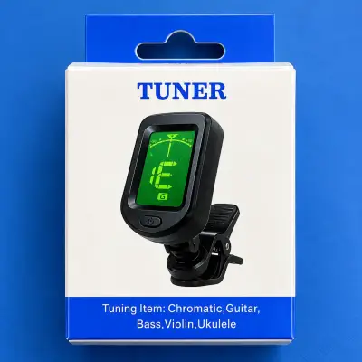 Afinador digital para guitarra y otros instrumentos - miniatura 1