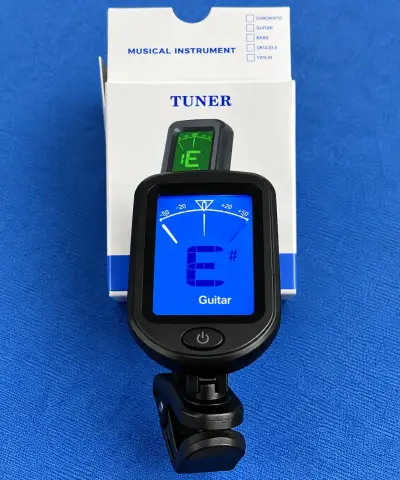 Afinador digital para guitarra y otros instrumentos - miniatura 2