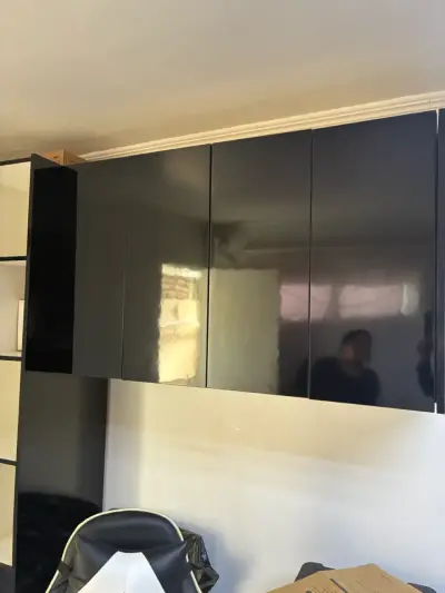 Muebles de cocina  con cubierta con campana y coci - miniatura 3