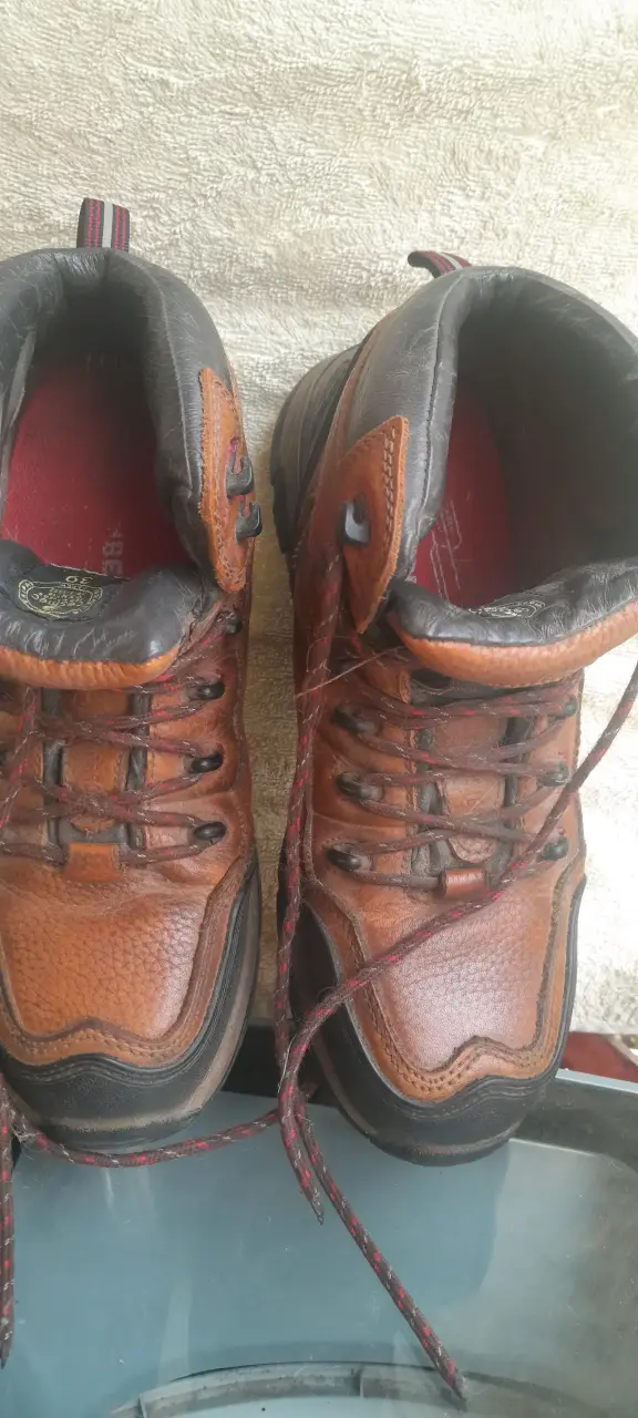 Bototos seguridad cuero marrón para hombre - 2