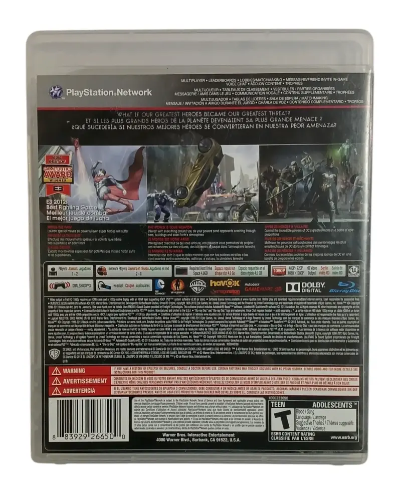 Juego PS3 Injustice: Gods Among Us - 5