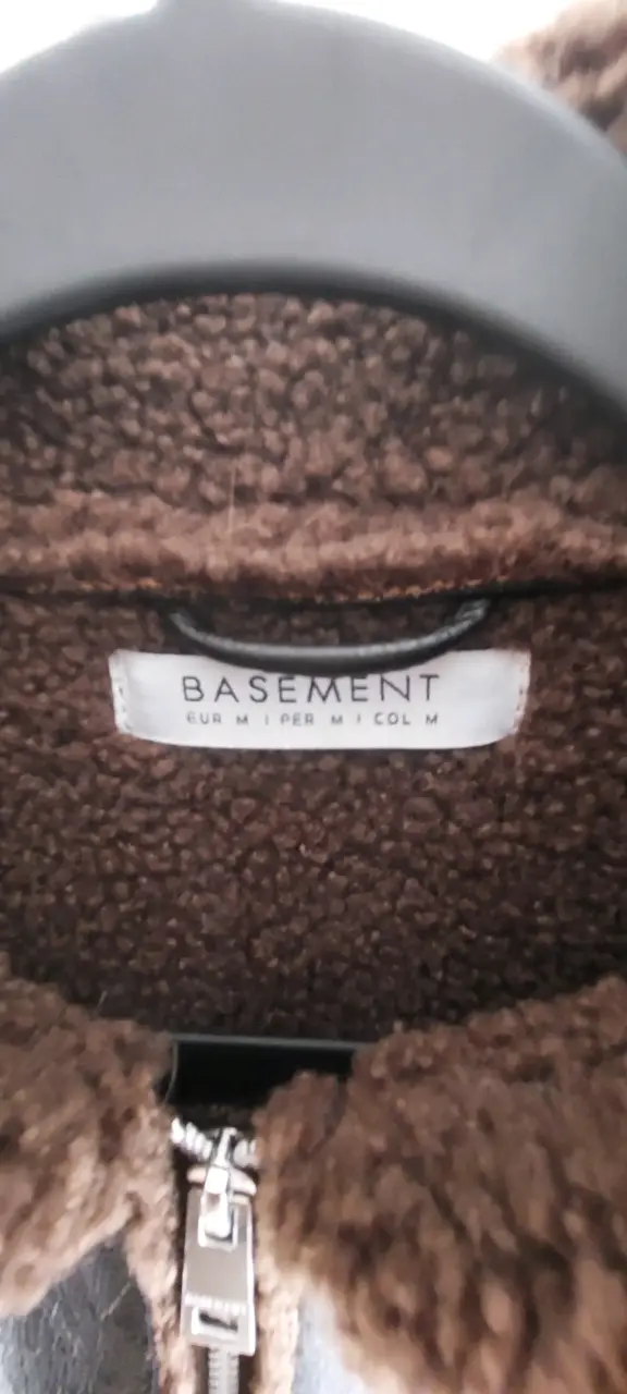 Chaqueta de cuero sintético Basement con forro de lana - 3