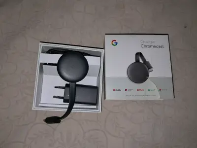 Google Chromecast 3ra gen con caja original - miniatura 1