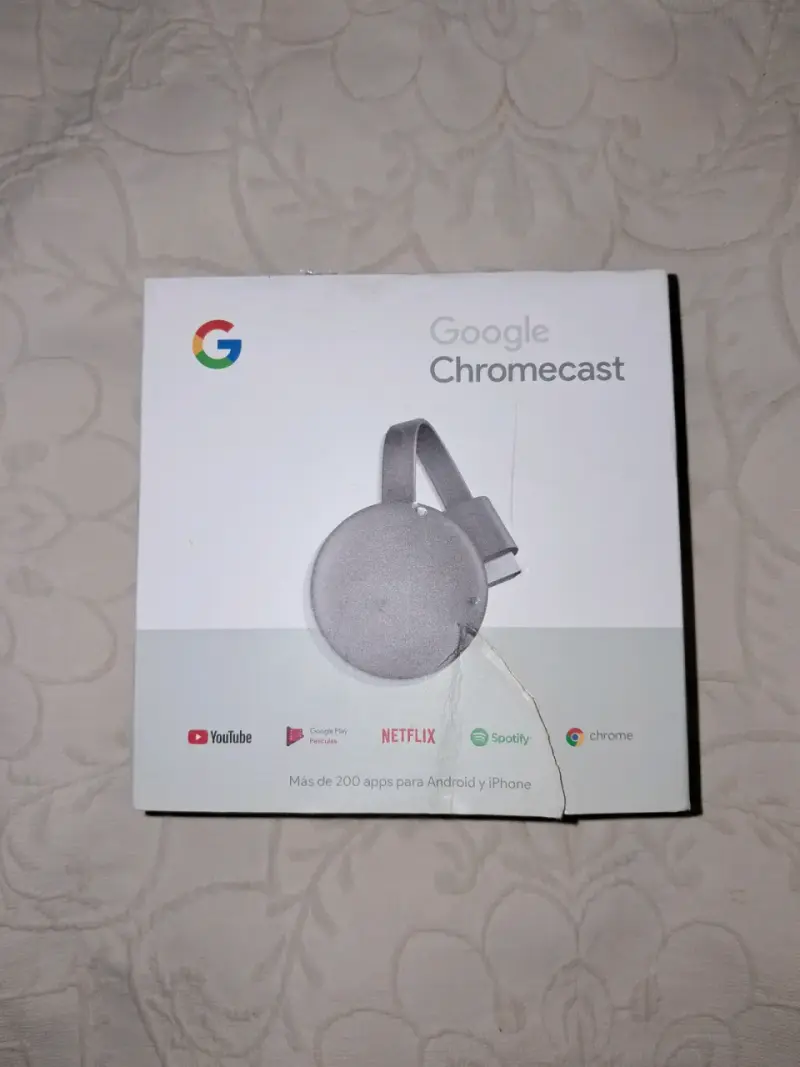 Google Chromecast 3ra gen con caja original - 3