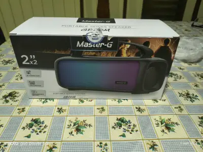Parlante Bluetooth Portátil Master-G GBOOM - miniatura 1
