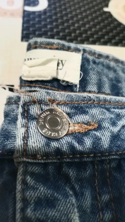 Jeans azul para mujer University Club - miniatura 2